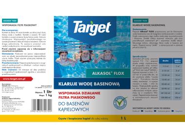 Zdjęcie: Preparat do klarowania wody basenowej Alkasol Flox 1 L TARGET