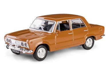 Zdjęcie: Model metalowy Prl Fiat 125P Fh02A-04-02 11254928 brązowy DAFFI