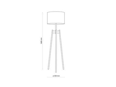 Zdjęcie: Lampa podłogowa Perez white 1 pł 5424 TK LIGHTING