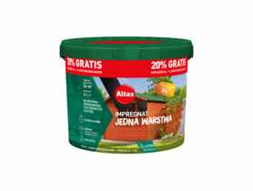 Impregnat Jedna Warstwa 5 L + 1 L  gratis tik ALTAX
