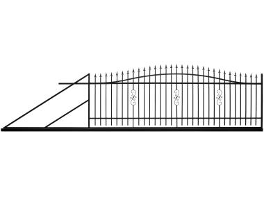 Zdjęcie: Brama przesuwna Inga 4 m lewa POLBRAM