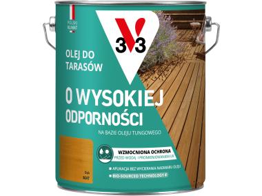 Zdjęcie: Olej do tarasów o wysokiej odporności Dąb 4,5L V33