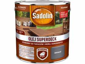 Olej Superdeck antracyt 2,5 L SADOLIN