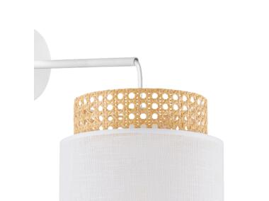 Zdjęcie: KINKIET Boho white 1 x E27 6538 TK LIGHTING