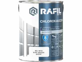 Emalia chlorokauczukowa biały alpejski RAL9010 5 L RAFIL