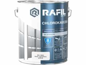 Emalia chlorokauczukowa biały RAL9003 10 L RAFIL