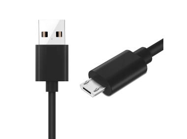 Zdjęcie: Kabel USB - Micro USB 1m czarny 2A LB0067 Black LIBOX