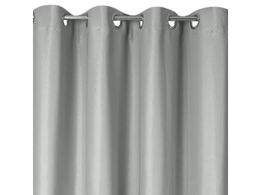 Zdjęcie: Zasłona Aggie 140x250 cm kaka na przelotkach EUROFIRANY