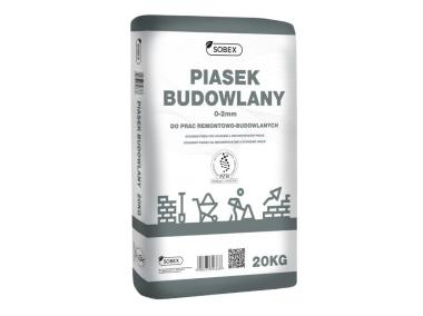 Zdjęcie: Piasek budowlany worek 20 kg SOBEX