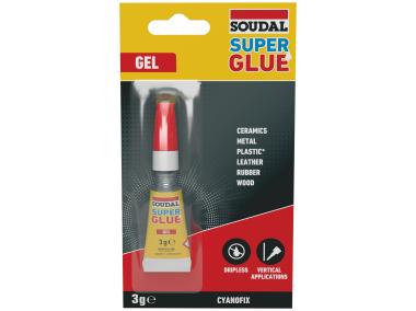 Zdjęcie: Klej sekundowy Super Glue gel 3 g SOUDAL