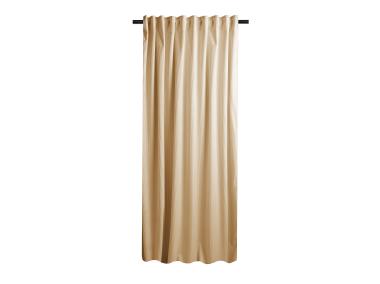 Zdjęcie: Zasłona welwetowa sztruks casual taupe 140x270 cm CHIC HOME