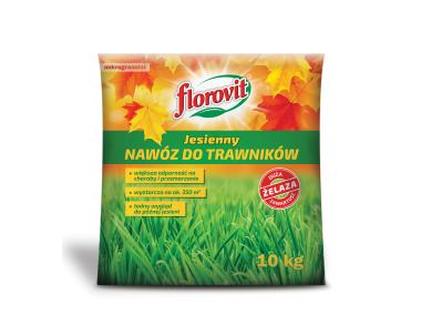 Zdjęcie: Nawóz jesienny do trawników worek 10 kg FLOROVIT