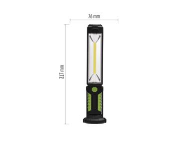 Zdjęcie: Lampa warsztatowa LED 5W Cob, 500 lm, 2000 mAh ładowalna EMOS