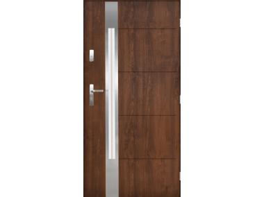 Zdjęcie: Drzwi zewnętrzne seul orzech 90p kpl SEDRO