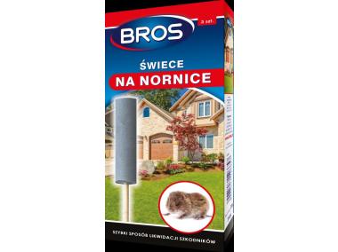 Zdjęcie: Świece na nornice 3 szt. BROS