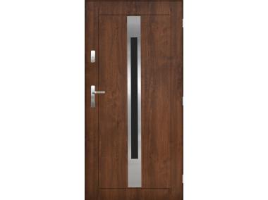 Zdjęcie: Drzwi zewnętrzne kair orzech 80p kpl PANTOR