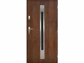 Drzwi zewnętrzne kair orzech 80p kpl PANTOR