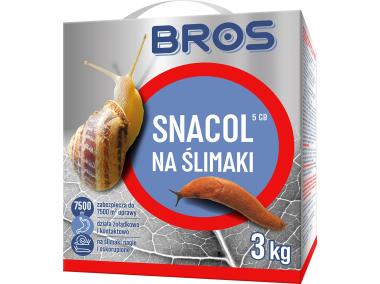 Zdjęcie: Preparat przeciw ślimakom Snacol 05GB - 3 kg BROS