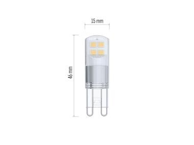 Zdjęcie: Żarówka LED Classic JC G9 1,9 W (22 W) 210 lm, ciepła biel EMOS