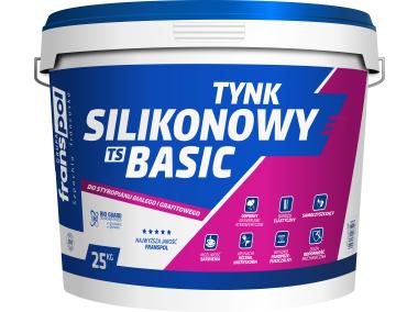 Zdjęcie: Tynk silikonowy TS B 1,5 Baza B Basic 25 kg FRANSPOL