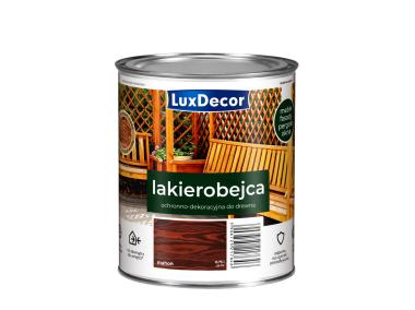 Zdjęcie: Lakierobejca do drewna 0,75 L mahoń LUXDECOR