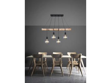 Zdjęcie: Lampa wisząca Auston 15439-4 GLOBO LIGHTING