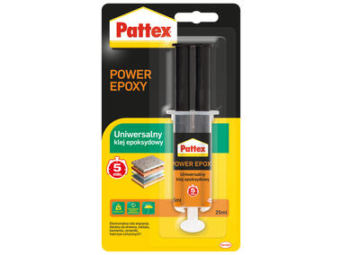 Zdjęcie: Klej epoksydowy Power Epoxy 25 ml PATTEX