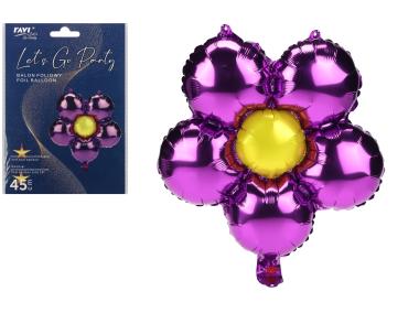 Zdjęcie: Balon foliowy LGP Flower violet art. 22147 DECOR