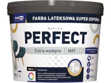 Zdjęcie: Farba Reflex Perfect wewnętrzna 10 L FRANSPOL