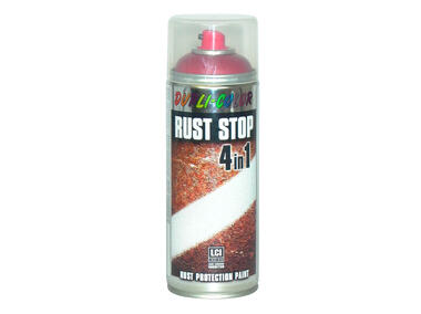 Zdjęcie: Lakier antykorozyjny Rust Stop Mica czarny 400 ml DUPLI COLOR