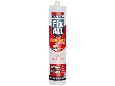 Zdjęcie: Klej Fix All Clear 290 ml SOUDAL