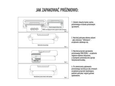 Zdjęcie: Zgrzewarka próżniowa - wielofunkcyjna, czarna BROWIN