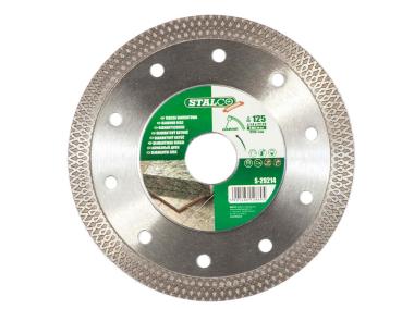 Zdjęcie: Tarcza diamentowa 125 mm x1,4mm ceramic Premium s-29214 STALCO