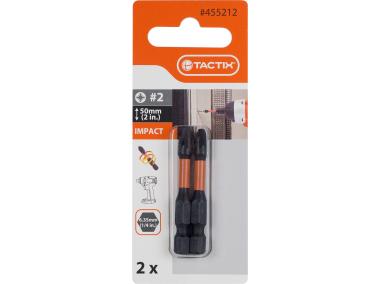 Zdjęcie: Bit udarowy 50 mm PZ2, 2 szt. TACTIX