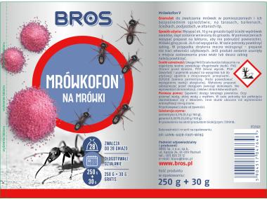 Zdjęcie: Środek na mrówki 250 g Mrówkofon BROS