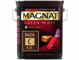 Farba Latex Matt Baza C 4,3 L MAGNAT