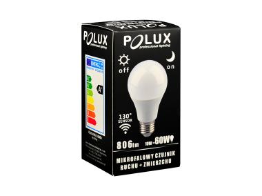 Zdjęcie: Żarówka LED Smart A60 E27 10 W WW zmierzch+mikrofala POLUX