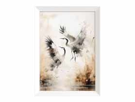 Obraz w ramie Paris PIC 50x70 cm Cranes 2 STYLER