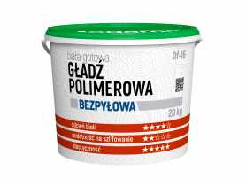 Gładź polimerowa Df-16 biała 20 kg MEGARON