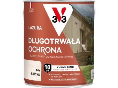 Zdjęcie: Lazura długotrwała ochrona Biały 2,5L V33