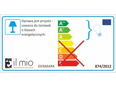 Zdjęcie: Lampa wisząca Denmark biała IL MIO