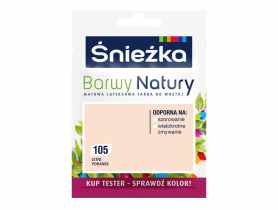 Tester koloru Barwy Natury letni poranek 105 25 ml ŚNIEŻKA