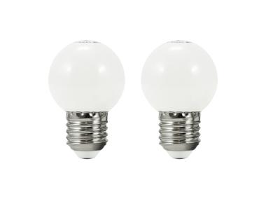 Zdjęcie: Żarówka LED G45 E27 36V 0,5 W 3000K biale 2 szt. POLUX