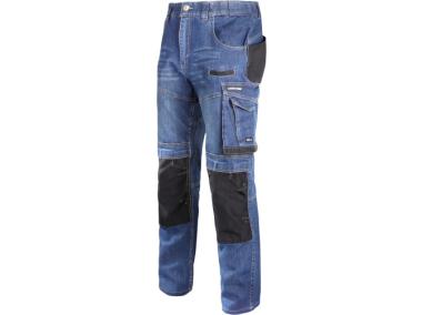 Zdjęcie: Spodnie jeansowe niebieskie stretch ze wzmocnieniem M LAHTI PRO