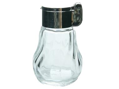 Zdjęcie: Solniczka z klapką srebrna SMART KITCHEN GLASS