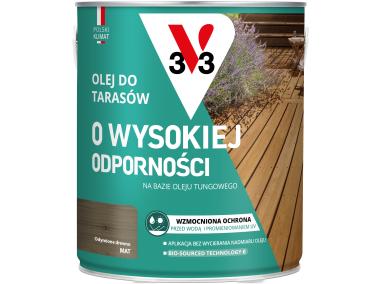 Zdjęcie: Olej do tarasów o wysokiej odporności Odymione drewno 2,5L V33