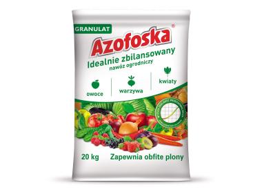 Zdjęcie: Nawóz granulowany worek 20 kg AZOFOSKA