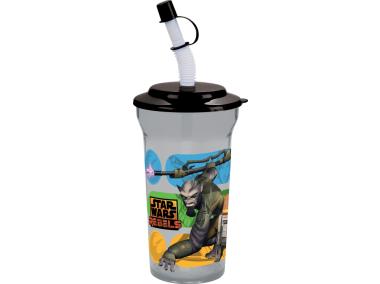 Zdjęcie: Bidon z rurką Star Wars Rebles 350 ml DISNEY