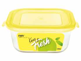Pojemnik na żywność Keep it Fresh 520 ml kwadratowy RAVI