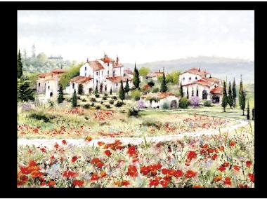 Zdjęcie: Obraz Canvas 60x80 cm St552 Red Meadow STYLER